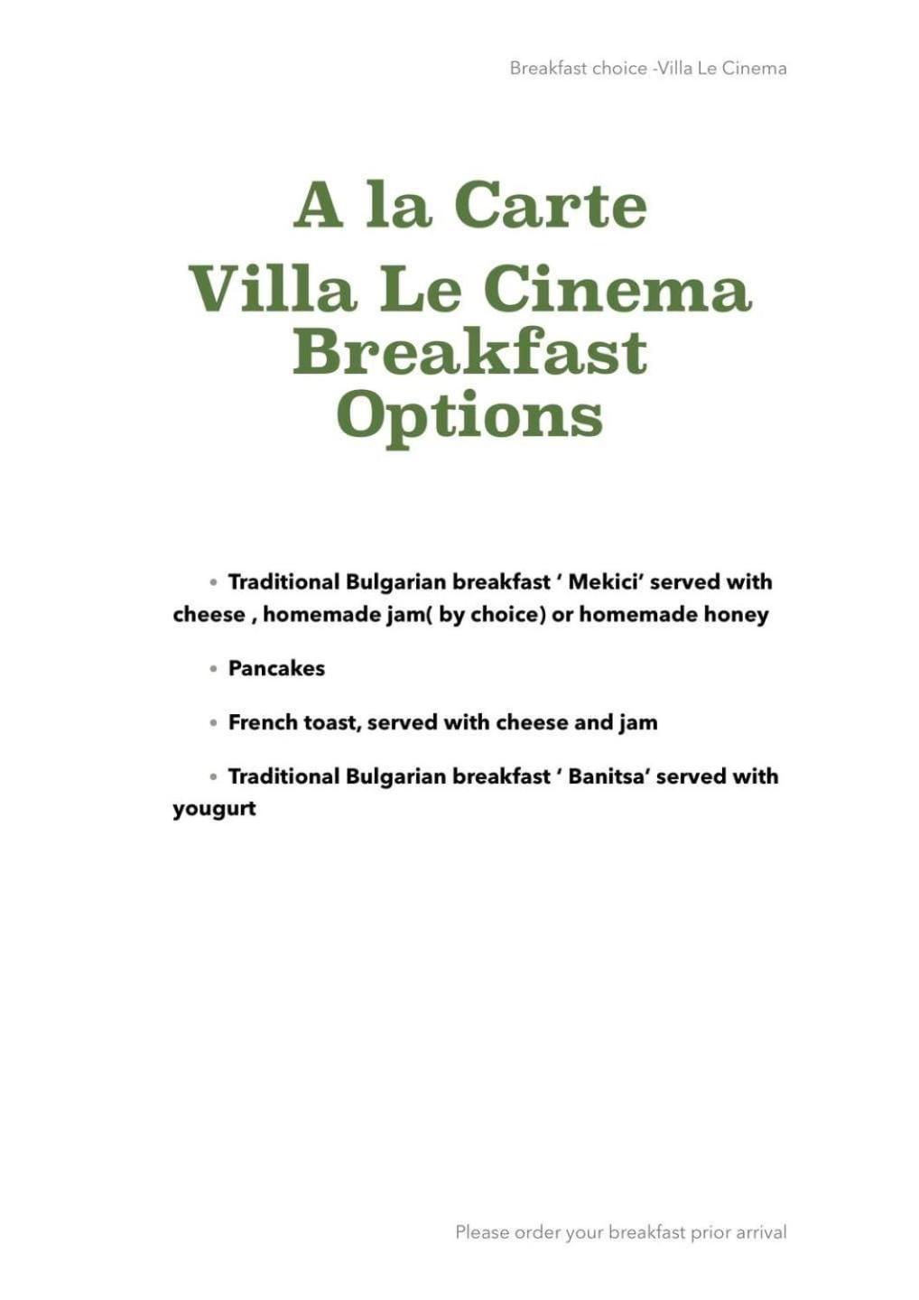 Villa Le Cinema Shiroki Dol Exteriér fotografie